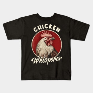 Bawk and Roll Chicken Whisperer Love, Stylish Tee Extravaganza Kids T-Shirt